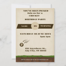Invitation pour une fête d'anniversaire sur le thè