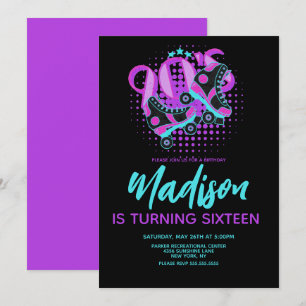 Invitation pour une fête d'anniversaire sur le thè
