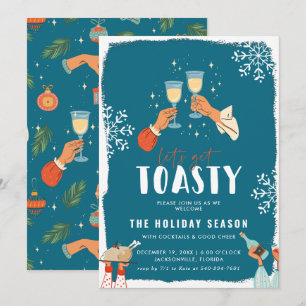 Invitation pour une fête de Noël Allons-y, faiso