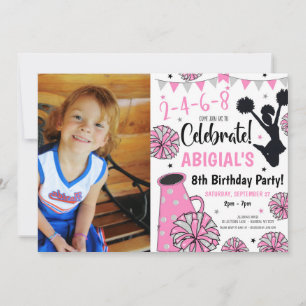 Invitation pour une fille meneuse de claque