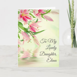 Invitation Pour une fille qui devient mère - Fête des Mères