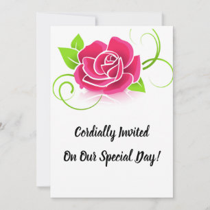 Invitation pour une journée spéciale 