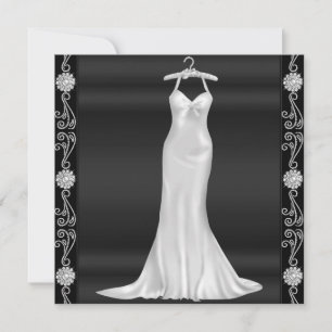 Invitation pour une soirée d'anniversaire en robe