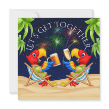 Invitation pour une Soirée de Feux d'Artifice