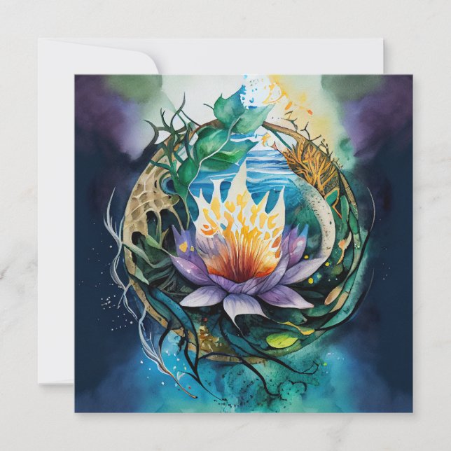 Invitation pouvoir de guérison de l'immersion dans la nature (Devant)