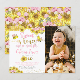 Invitation Premier anniversaire de l'abeille