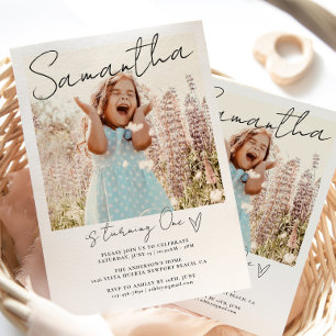 Invitation Premier Anniversaire, Photo Jeudi Pour Tous Les Âg