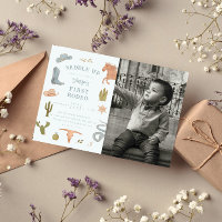 Premier Rodeo Cowboy Boy Anniversaire Photo