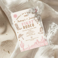 Premier Rodéo des Twins Roses vintages 1er Anniver