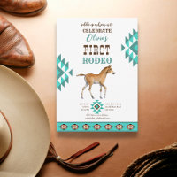 Premier rodéo sud-ouest turquoise cheval de campag