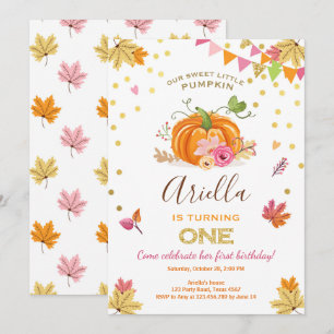 Invitation Premier rose d'automne d'automne d'invitation