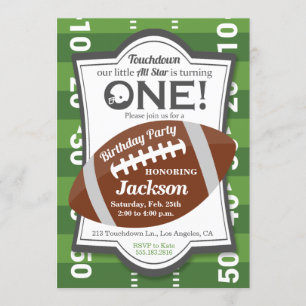 Invitation Premier touchdown All Star du football de