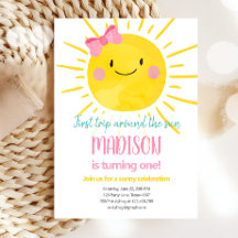 Premier voyage autour du soleil Petit soleil Anniv