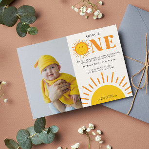 Invitation Premier voyage autour du Sun Girl 1er anniversaire