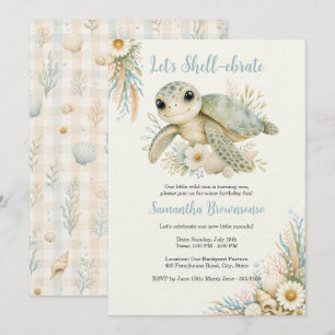 Invitation Première année de Tortue Marine
