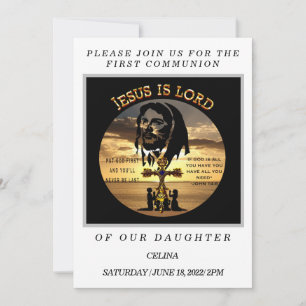 Invitation Première communion