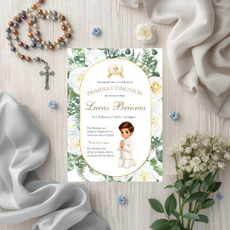 Invitation Première Communion Enfant