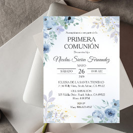 Invitation Première communion espagnole Primera