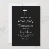 Première communion sacrée catholique simple QR min