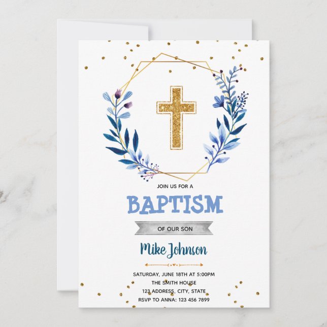 Invitation première communion sainte (Devant)