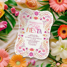 Invitation Première Fête 1er Anniversaire filles