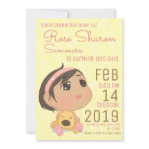 Première partie de bébé d'anniversaire de rose et