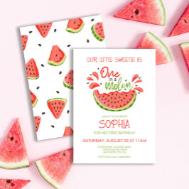 Invitation Première pastèque d'un Melon