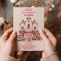 Première Rodéo Cowgirl fête d'anniversaire