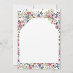 Invitation Première Sainte Communion Photo Moderne Fleurs de 