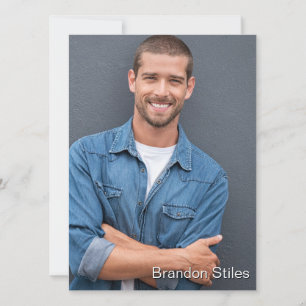 Invitation Prenez 2 hollywoodiens Talent Promo Comp Card