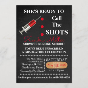 Invitation Préparez pour appeler l'invitation d'obtention du