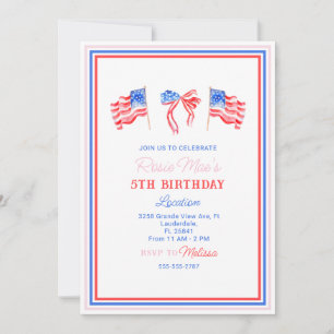 Invitation Preppy 4 juillet