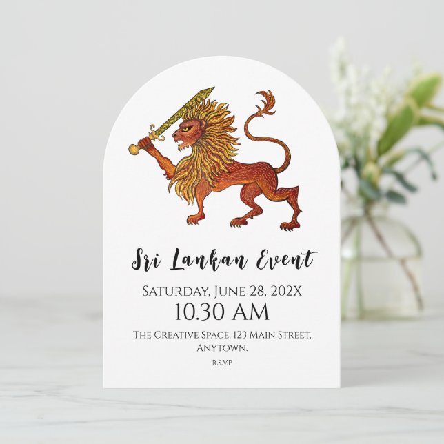Invitation Pride sri-lankaise (Debout devant)