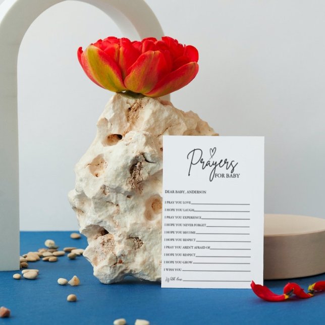 Invitation Prières Boho pour Baby Well Wives for Baby shower (Créateur téléchargé)