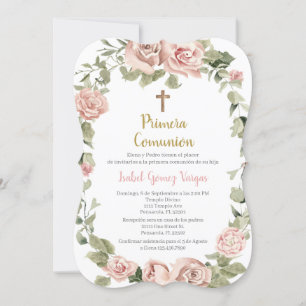 Invitation Primera Comunión para niña