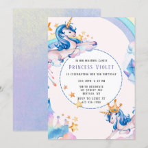 Princess Unicorn Castle 00e fête d'anniversaire