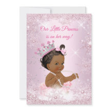 Princesse Baby shower Pink Snowflake Hiver Ethniqu