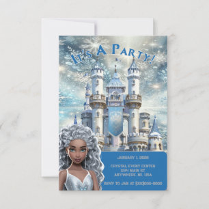 Invitation Princesse de glace