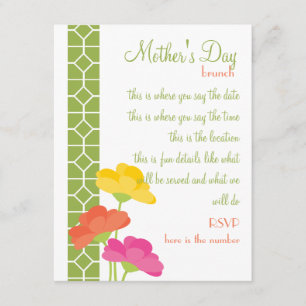 Invitation Printemps en fleurs