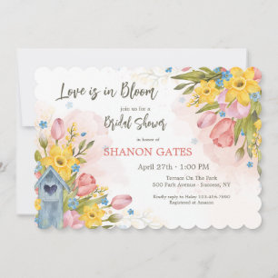 Invitation Printemps en fleurs