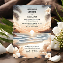 Printemps Eté Plage Océan Destination Mariage