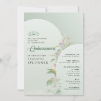 Printemps vert poussiéreux eucalyptus poudre rose 
