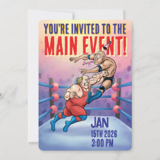 Invitation Pro Wrestling Birthday Main Event