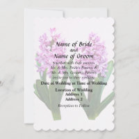 Produits de mariage Duo Jacinthe rose