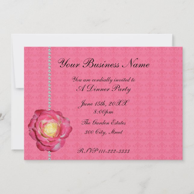 Invitation professionnelle (Devant)