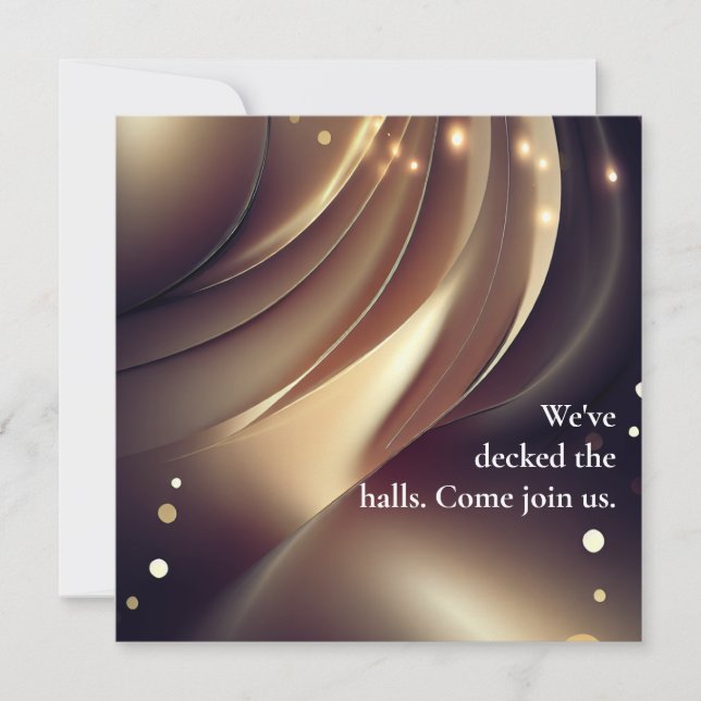Invitation professionnelle Elegant Corporate Party (Devant)