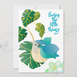 Invitation Profitez des petites choses