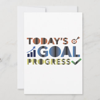 Invitation Progrès de l'objectif du jour