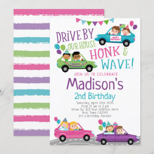 Invitation Promenade d'anniversaire