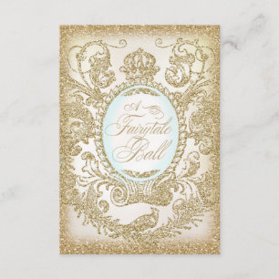 Invitation Promo à balles Fairytale 3,5 x 5